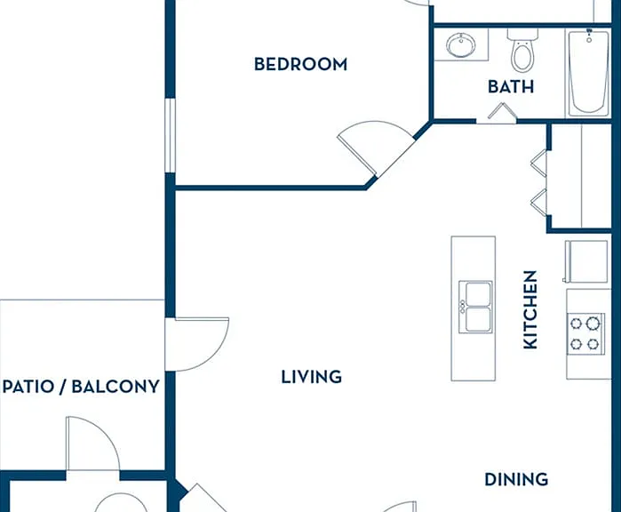 1 Bedroom | 1 Bath | 650 SF 1 Bedroom | 1 Bath | 650 SF