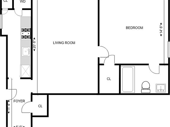 2nd image of 200 W 90th St APT 3H