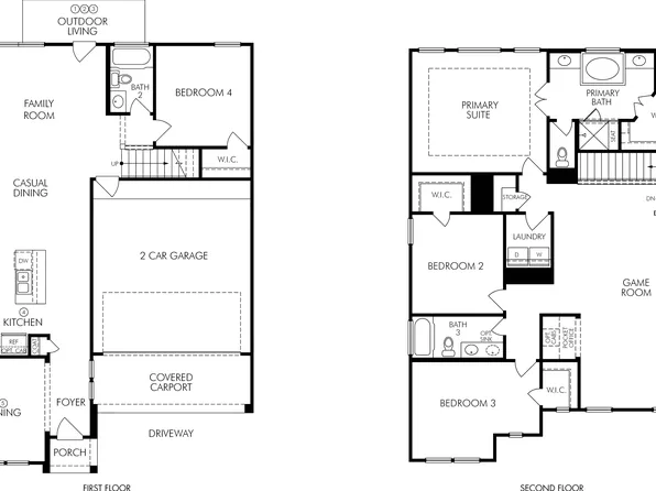 The Sanctuary (2518) Plan, Kemah Crossing - Luxe Series