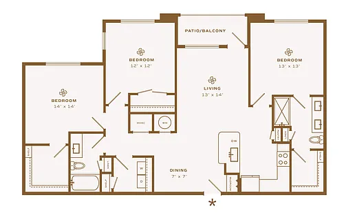Floor plan Pinnacle