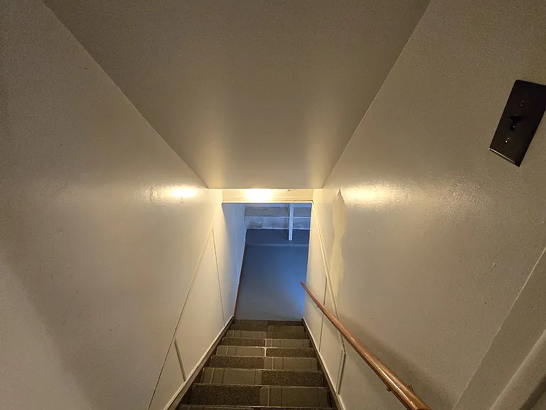 Stairs to Basement from Kitchen.