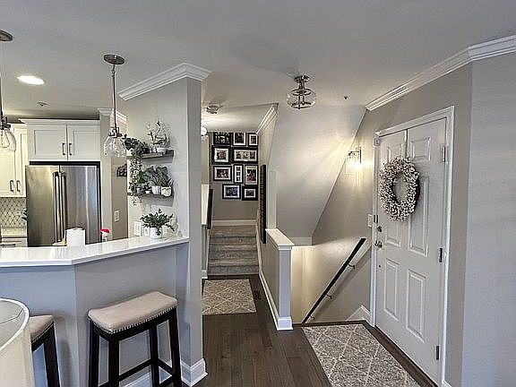 Entry from front door 