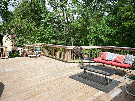 Brand new, large rear deck