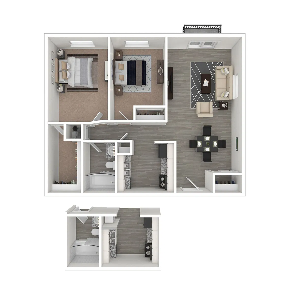 Floor plan Black Oak