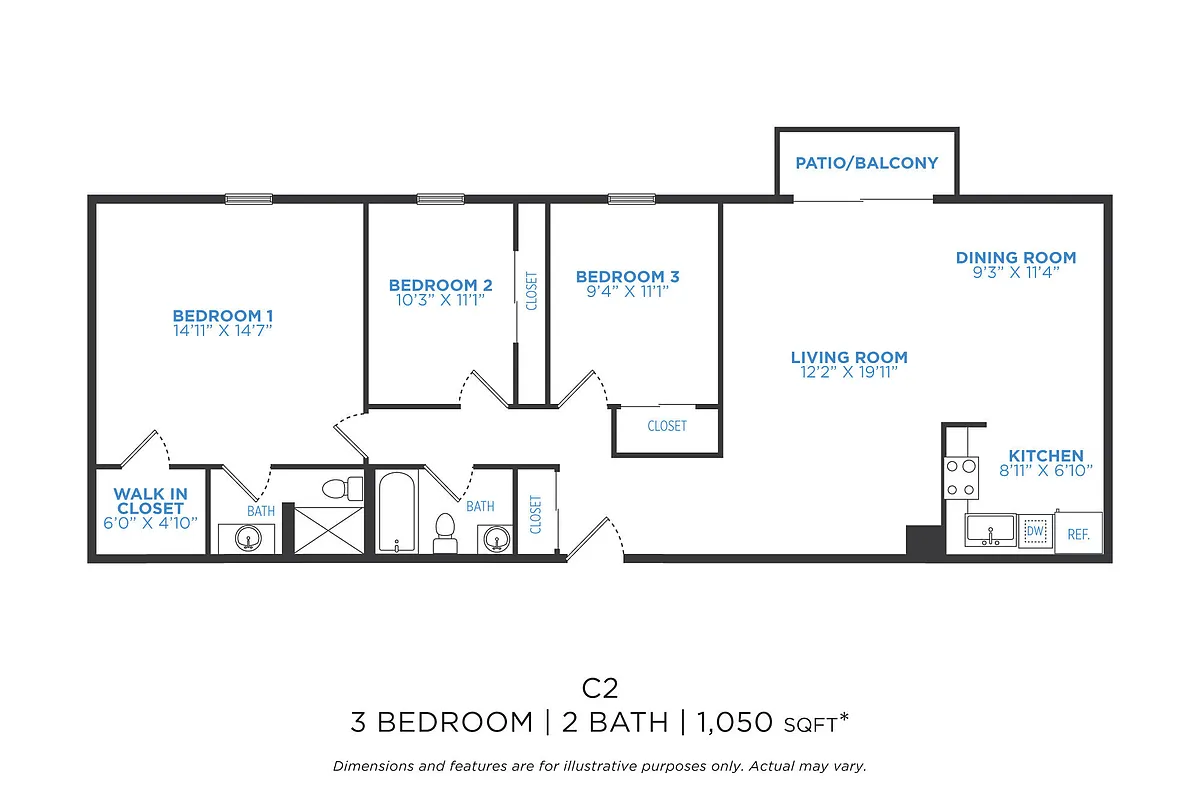 Floor plan C2R
