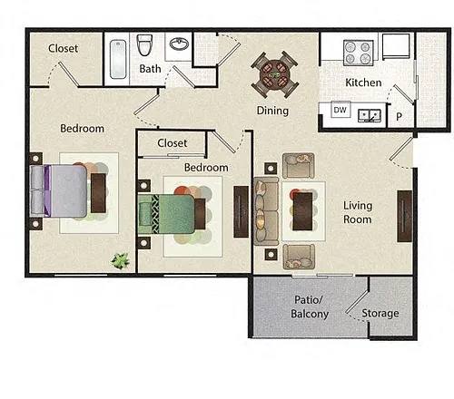Floor plan B1