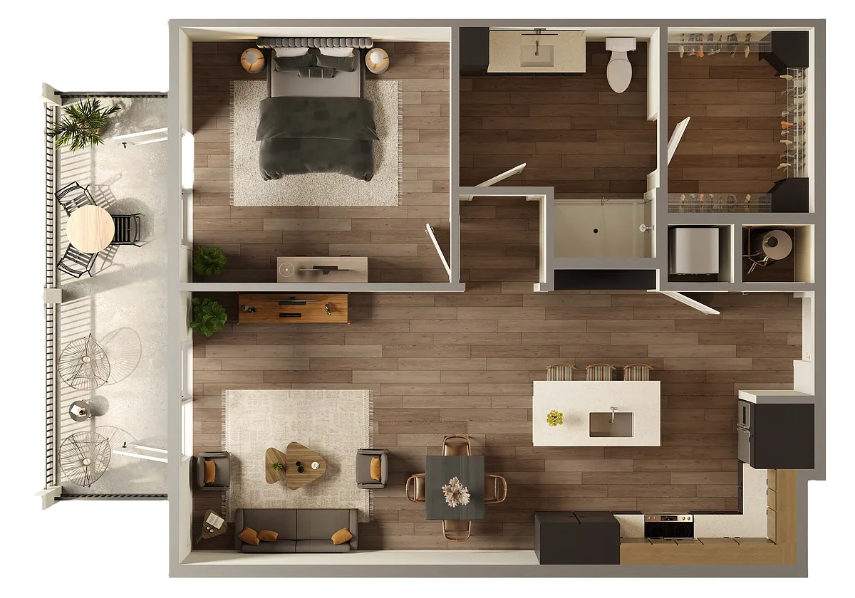 Floor plan The Baytown