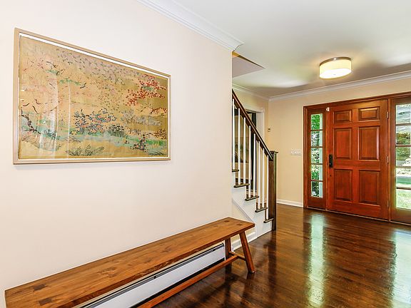 Generous foyer with lots of light