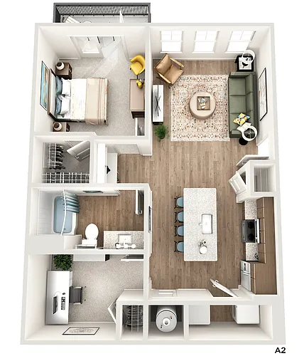 Floor plan A2