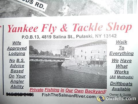 Salmon River, Pulaski NY Fishing HOME
