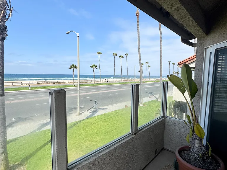 Private patio