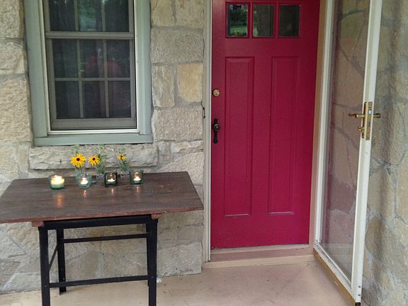 Back yard entrance