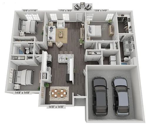Floor plan Burton