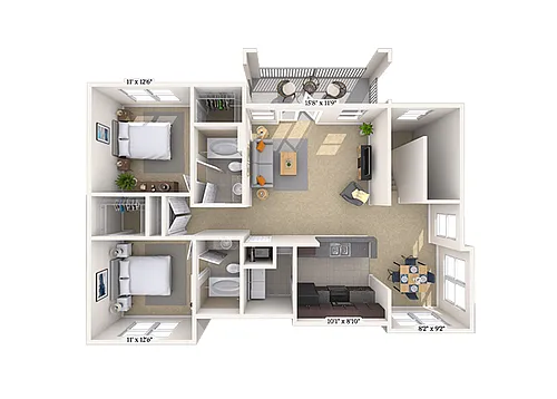 Floor plan Carriage House