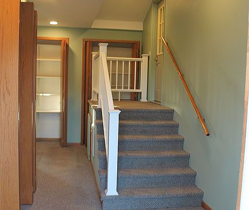 Breezeway with 5 closets