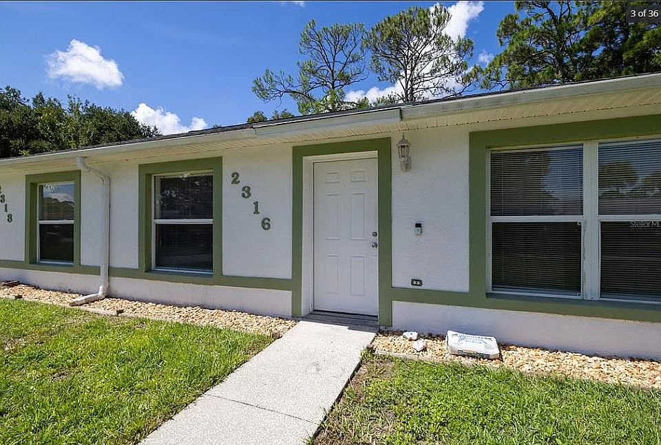 Front Door of 2316 from Driveway
