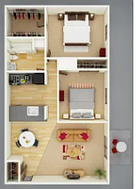 Floor plan B1PR