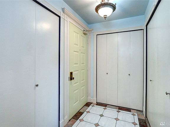 Interior front entrance. Loads of closet space. 