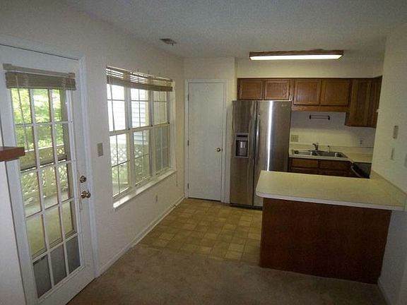 Kitchen window to woods