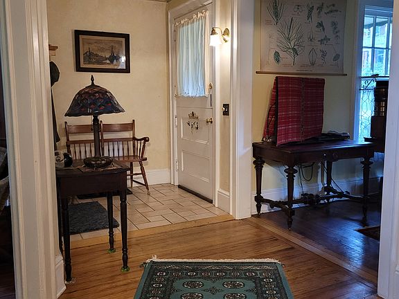 Front entrance; dutch front door