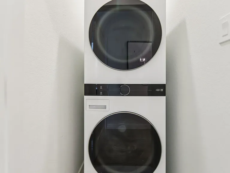 In unit washer and dryer in every home