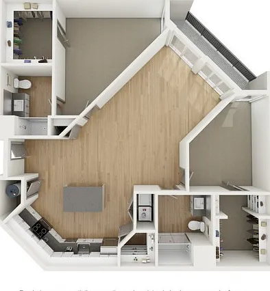 B2 Two Bedroom B2 Two Bedroom