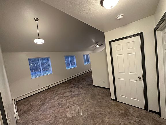 Living room + storage closet
