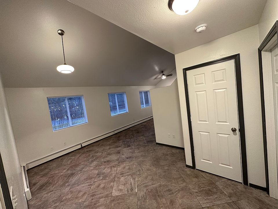 Living room + storage closet