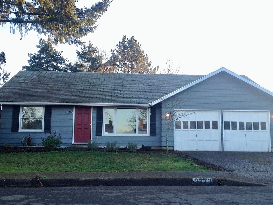 Front of the house from the curb.