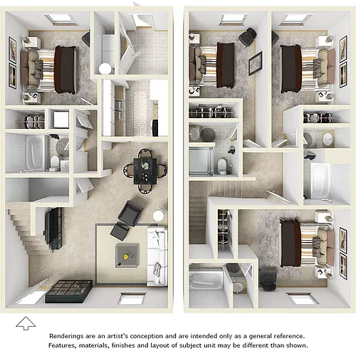 Floor plan 4-4thq