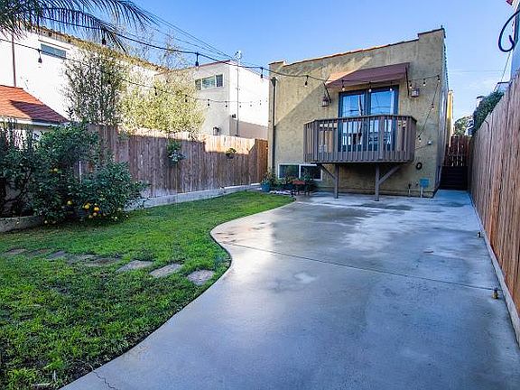 Backyard, great for entertaining