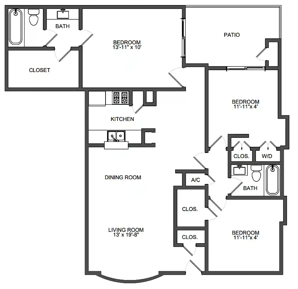 Floor plan C3