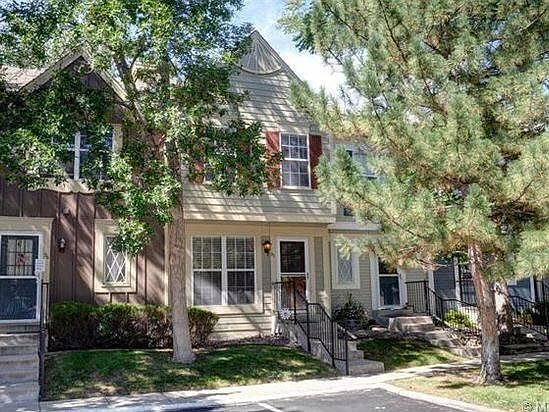 Front of home in the spring