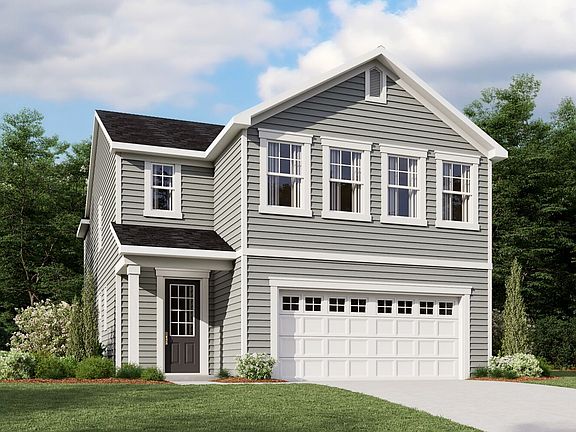 Laurel - Colonial Elevation