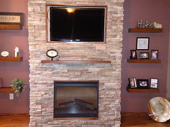 Fireplace in Living Room