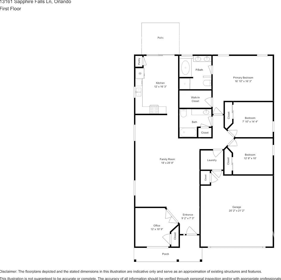 13161 Sapphire Falls Ln Orlando, FL 32824 — Photo 2