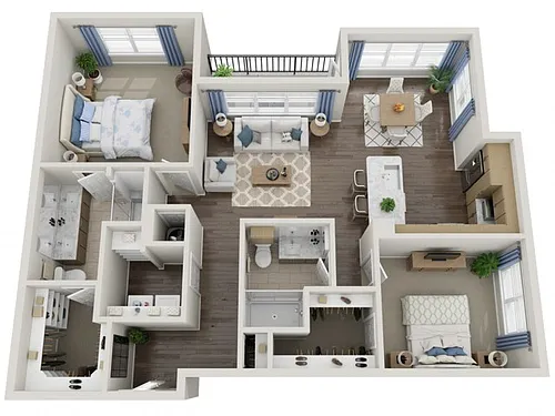 Floor plan C7