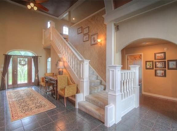 Impressive entry area.