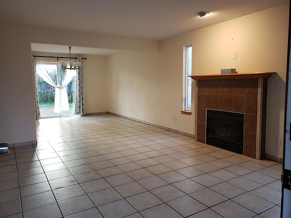 Entryway into living room.