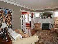 spacious living room