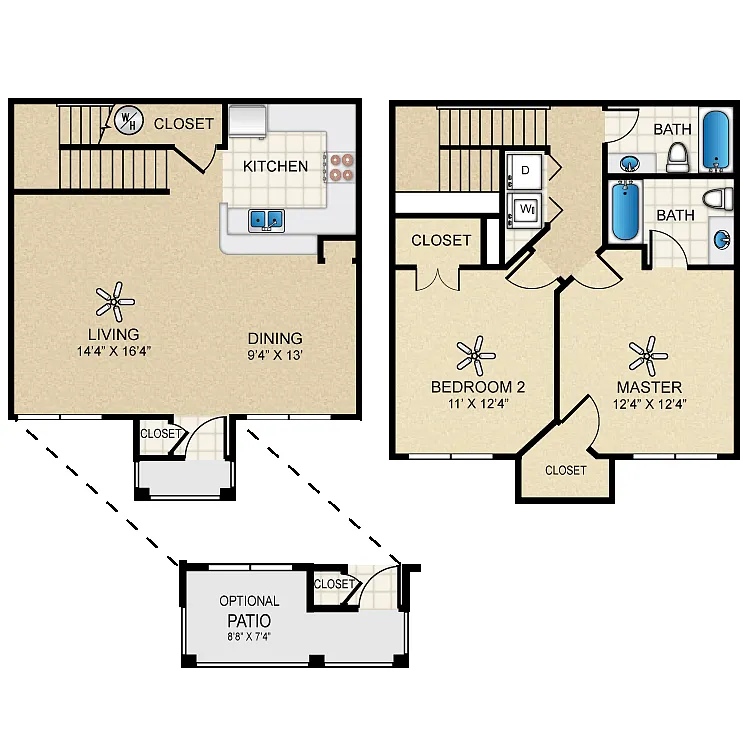 Floor plan B3