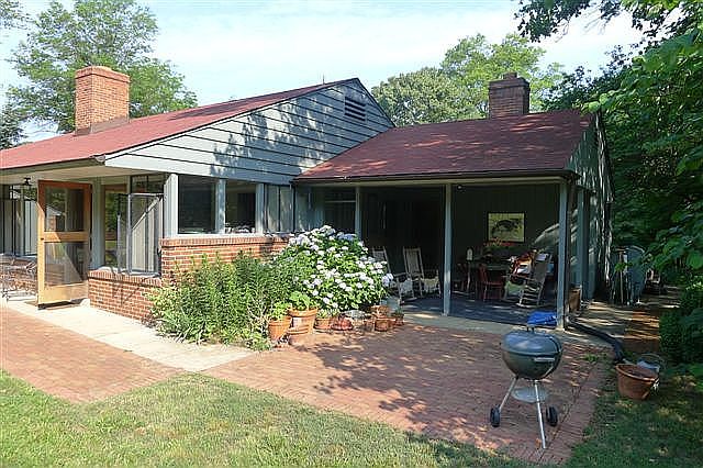 patio and covered porch