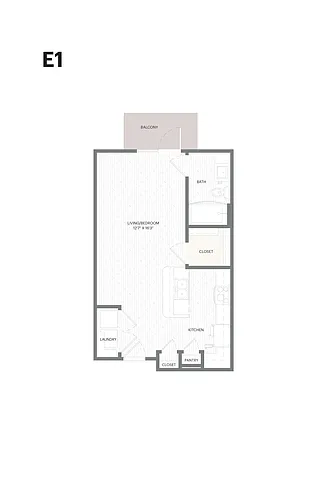 Floor plan E1