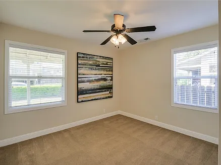 Bedroom- Carpets will be replaced by polished hardwood or new carpet!
