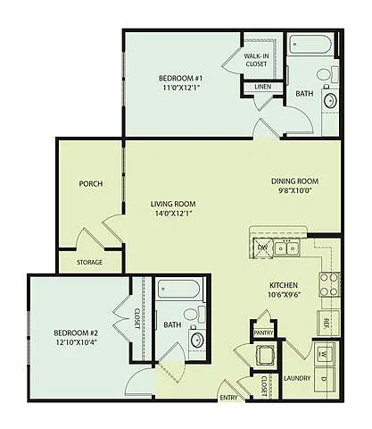 Floor plan B1