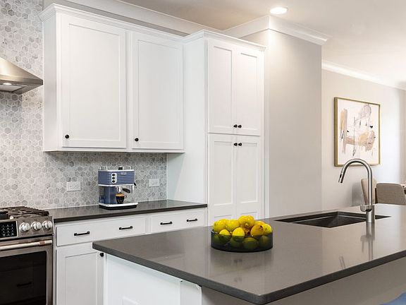 Kitchen Dining virtually staged