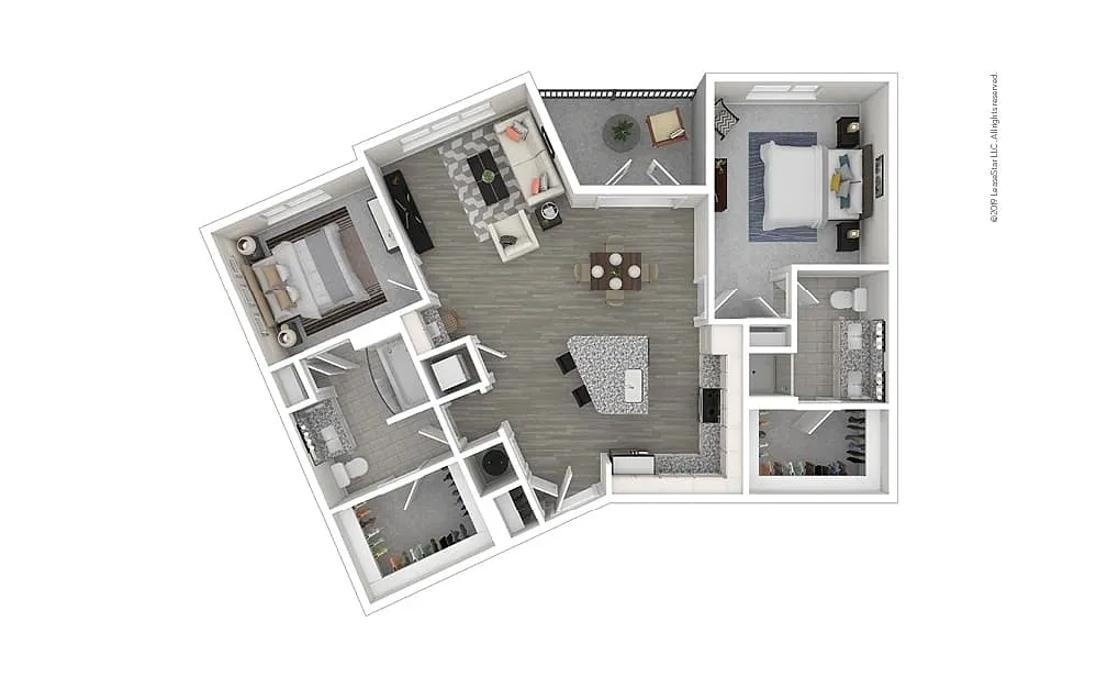 Floor plan The Sinclair