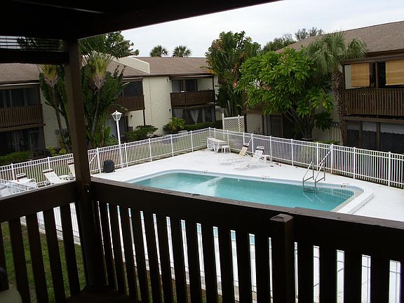 Balcony pool view
