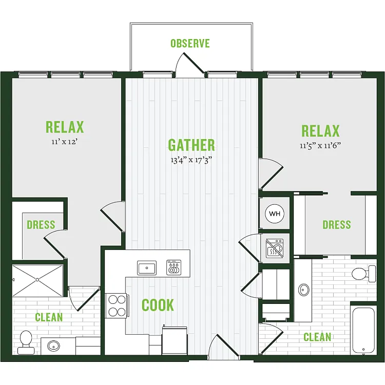 Floor plan B6