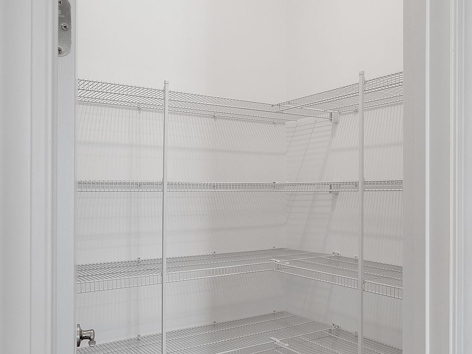 Spacious pantry
